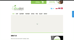 Desktop Screenshot of albusdent.pl